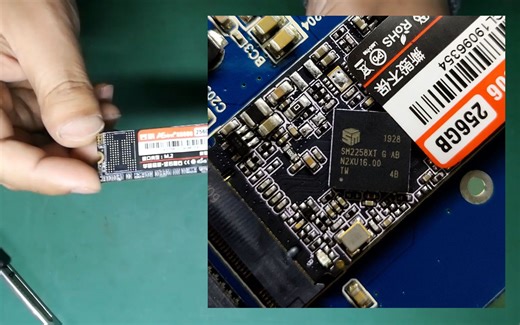 这个固态硬盘只读不能写，修复过程是这样的