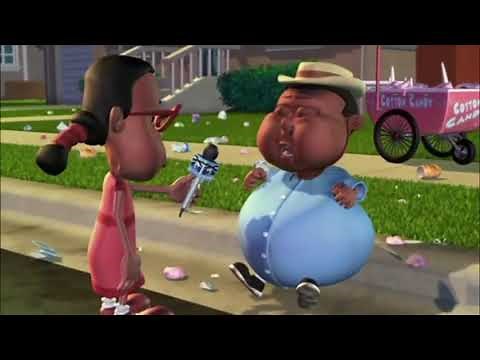 Jimmy Neutron // cotton candy contest