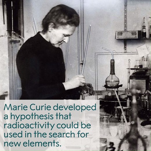 46K views · 2.4K reactions | Marie Sklodowska Curie discovered polonium in an experiment conducted #OnThisDay in 1898. Watch the story behind the discovery of polonium - as well as radium, which was also discovered the same year. | Nobel Prize | Facebook