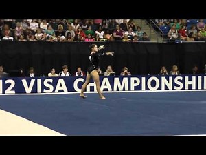 Brandie Jay - Floor - 2012 Visa Championships - Sr Women - Day 1