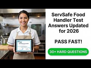 2026 ServSafe Food Handler Test Study Guide | Practice Questions and Answers to Pass Fast