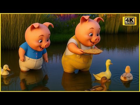 Con Heo Đất Remix - Chú Vịt Con.Một Con Vịt - Nhạc Thiếu Nhi Vui Nhộn - Chú Vịt Con Lông Vàng