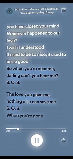 S.O.S Mamma Mia Full Song