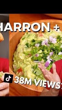 CHICHARRON & GUACAMOLE 🐷🥑 | ASMR Jujumao cooking | Viral food recipe