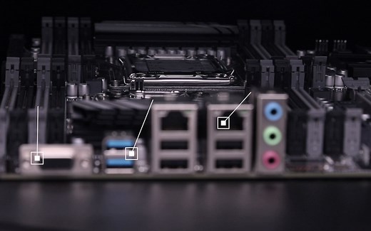 华南金牌x79-16d主板视频