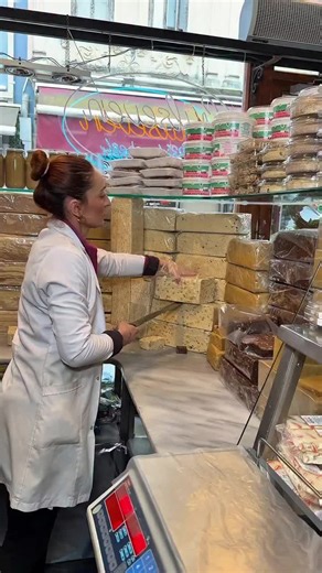 Delicious Turkish Halva Delight from Istanbul
