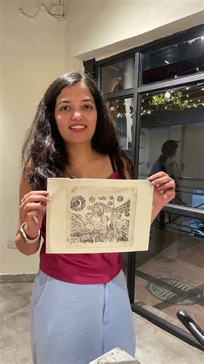 Dry point printmaking workshop #artworkshop #paintingexhibition #artclass #artgallery