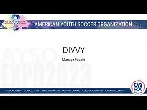 AYSO - Managing Users in Divvy