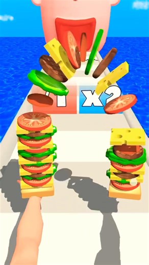 Sandwich 🥪 Runner game #shorts #short #sandwich