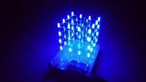 【ゆっくり解説】4x4x4 LED CUBE を作ってみた【多機能】