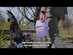 Simple Green Oxy Solve Concrete & Driveway Pressure Washer Concentrate