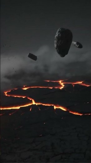 🌑🌍 Earth Cracks in Half | Black Planet Explosion | AI Cinematic Scene