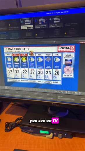 Kyle Inskeep used the wrong weather app on his phone!📱Find out why and the whole story below: ⬇️ LOCAL 12, WKRC-TV | Meteorologist Anne Campolongo