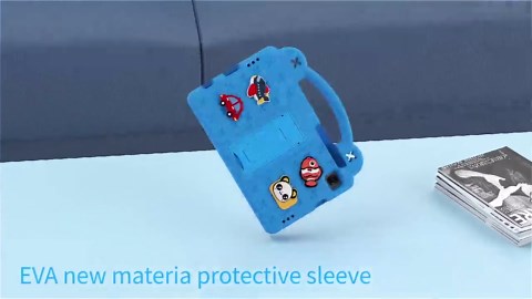 for Onn 7 inch Tablet Case (2024 Model) 100135924, with Strap Handle Stand, Kids EVA Shockproof Cover for Walmart Onn Tablet Case 7'' Gen 4, Pink