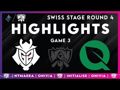G2 vs FLY Highlights Game 3 | Worlds 2025 Swiss Stage | G2 Esports vs FlyQuest by Onivia