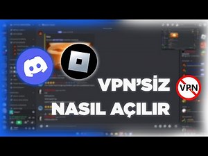 DISCORD & ROBLOX NASIL AÇILIR. VPNSİZ!