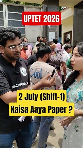 UPTET Paper Analysis 2026 | UPTET Exam Analysis 2026 #shorts #uptet2026