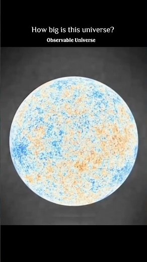 How Big Is the Universe? #space #spacefacts #universe
