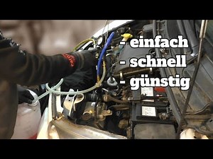 Kühlmittel wechseln - schneller geht es nicht