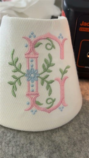 Love these embroidered night lights #asmr #shorts