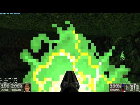 Doom - The Joy of Mapping 5 Winter Weekend E2M10 Colorful Cave