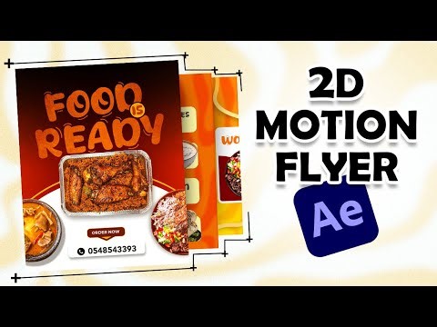Create Food Ads in A Simple And Easy Way with After Effects