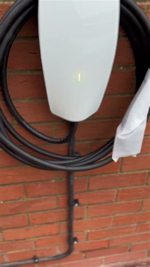 Tesla EV Charger Installed ⚡ Sleek, Smart & Ready to Charge