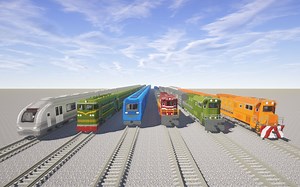 [Minecraft] 铁路车辆 集合