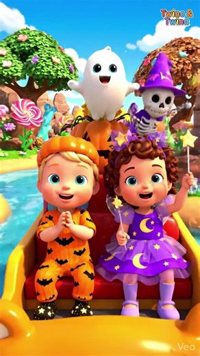 Silly Skeleton Dance | Candy Ride Kids Song
