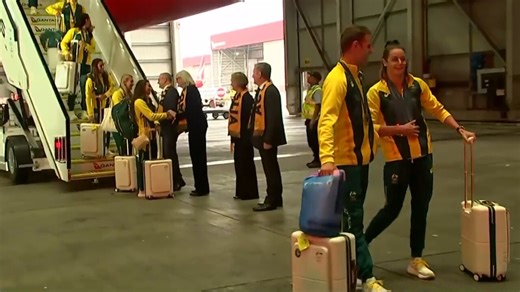 Australian athletes have arrived to a hero’s welcome at Sydney Airport following the country’s most successful Olympics. Watch the full episode at SkyNews.com.au/Stream | Sky News Australia