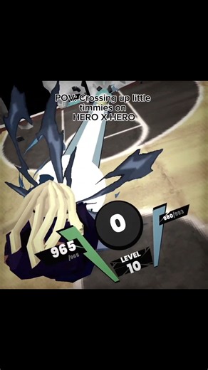 Crossing up random chuds on Hero x Hero #heroxhero #anime #fyp #vr #skit #meme #funny #kamehameha