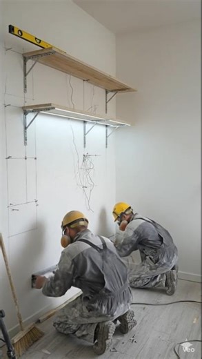 Modern Floating LED Shelf Transformation | Minimal Luxury Wall Upgrade #SmartDesign #ViralHome