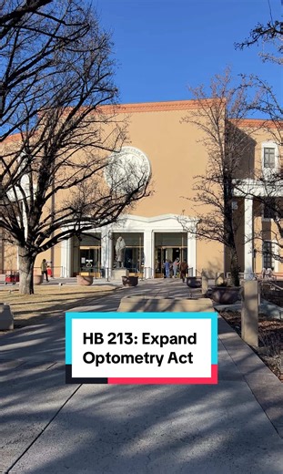 Support for HB 213: Expanding Access to Eye Care