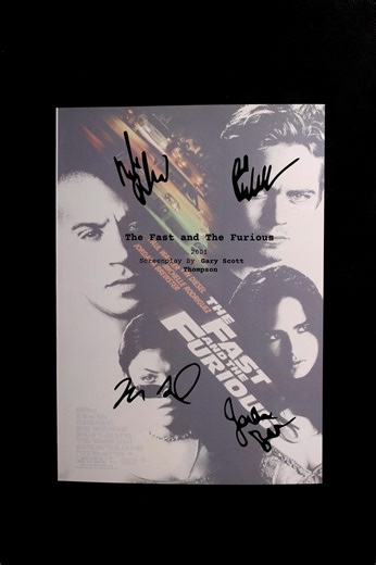 The Fast and the Furious (2001) Script Book – Soft Cover Screenplay – Action Racing Film Script - Etsy Canada