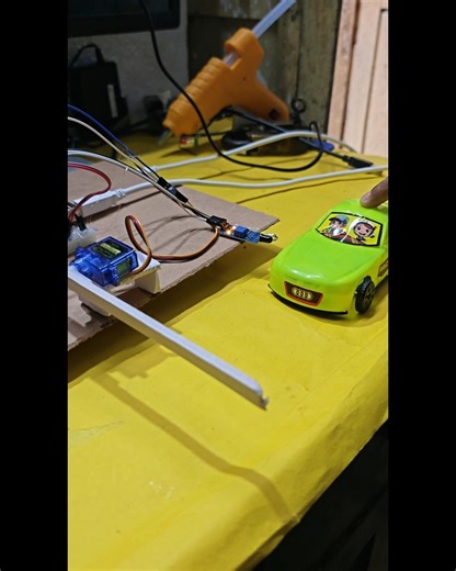 IR Sensor Based Automatic Gate Control Using Servo Motor | Open & Close Gate System