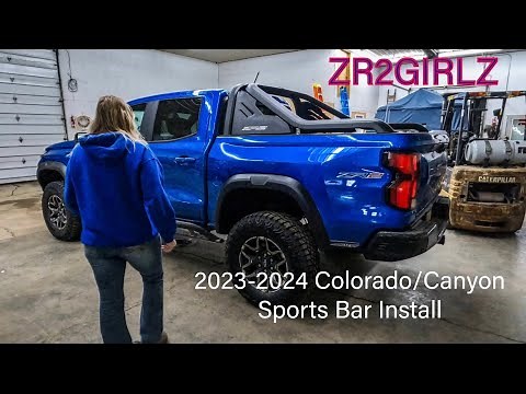 2023-2024 Colorado/Canyon Sportsbar assembly and installation