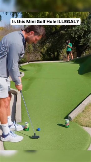 Is this mini golf hole illegal? 🤷‍♂️ Tons of Mini Golf matches going down right now on Good Good Extras! | Good Good