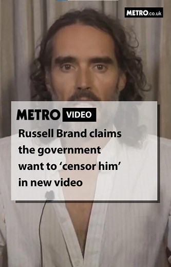 Russell Brand has broken his silence with a new video posted to social media, following a week of ‘serious allegations’ made by several women. He’s denied all allegations so far but has been dropped by his management, had his tours cancelled and is the focus of investigations by the police, BBC and Channel 4. In a new video, he claims the move to demonetise his content was ‘in the context of the Online Safety Bill’, ‘to target, control, choke and shut down independent media organisations’ like h