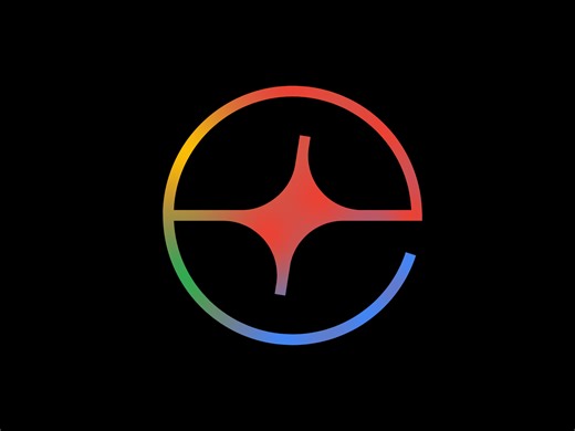 Letter E, Star, AI - Logo design, Animation, Branding