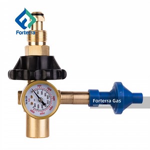 [Hot Item] Helium Balloon Regulator with Filler Valve and Gauge for Latex Balloons Equipped with 70/30 Air Mixer