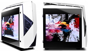 iBuyPower’s Snowblind PC with trippy LCD side panel is surprisingly affordable
