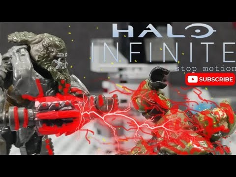 HALO INFINITE Master chief vs Atriox #halo #stopmotion