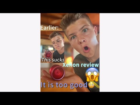 Xenon Yo-yo review (better than I thought)😳