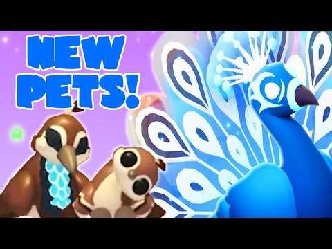 How to Get Moonbeam Peacock! Salon Update | Adopt Me Roblox | Riivv3r