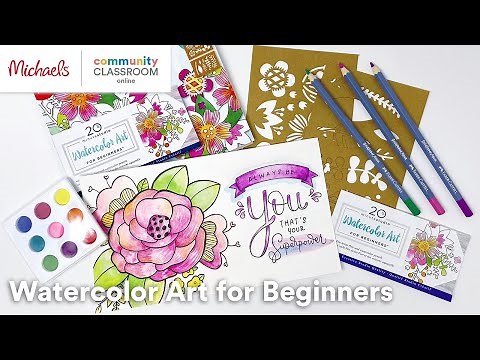 Online Class: Faber-Castell Watercolor Art for Beginners | Michaels