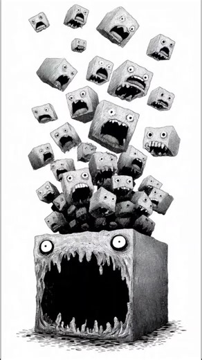 3D cube animation #3danimation #animation #cubes #weird #fun