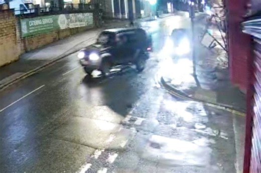 Moment SUV carries out ram raid on computer shop that left owner £50k down