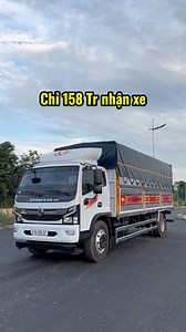 💥 CHỈ 158 TRIỆU – NHẬN NGAY CHIẾC XE TẢI DONGFENG D8 nhập khẩu nguyên chiếc – CHẠY KHỎE – TIẾT KIỆM – THÙNG DÀI – CHỞ LỜI ✅ Tải trọng 9 tấn – chở tới 35 khối hàng - Lốp 9.00R20 ✅ Thùng dài: 7m1 x 2m23 x 2m15. Đóng thùng theo yêu cầu ✅ Máy YUCHAI 3.8L – 170 p/s ✅ Hộp số FAST 2 tầng – 8 số tiến, 2 số lùi ✅ Hệ thống an toàn cực khủng: Phanh hơi locke, phanh khí xả, phanh ABS 4 bánh, cân bằng lực phanh EBD. ✅ Cabin kép 3 ghế ngồi - 1 giường nằm 📝 Hỗ trợ trả góp tới 80% bao hồ sơ ngân hàng 📞 GỌI N