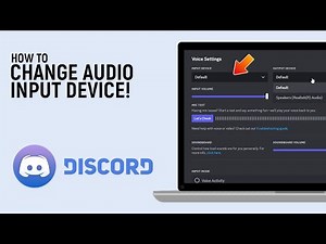 How to Setup Sound Input Device and Input Volume in Discord [EASY]