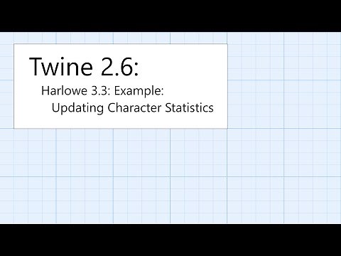 Twine 2.6: Harlowe 3.3: Macros: Example: Updating Character Statistics